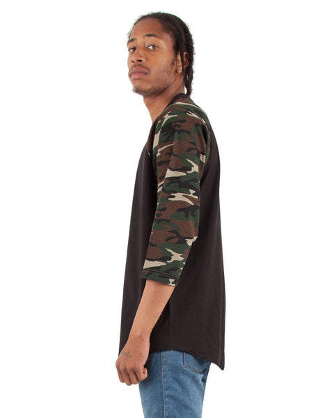 Black and Camo Green