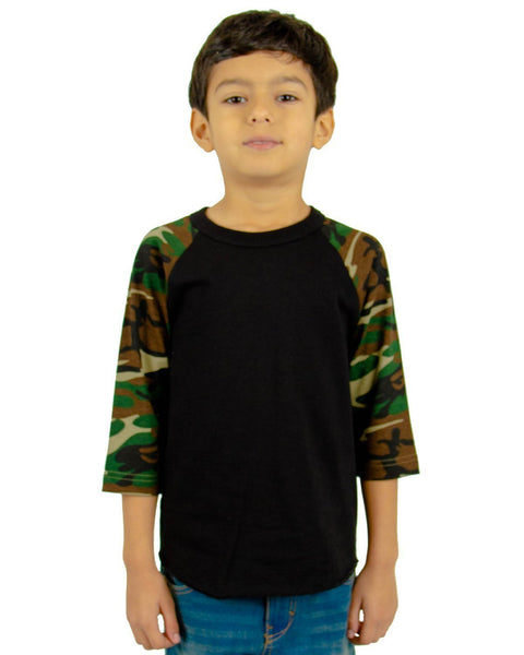 6.0 oz Kids' Raglan