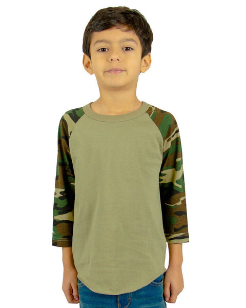 6.0 oz Kids' Raglan