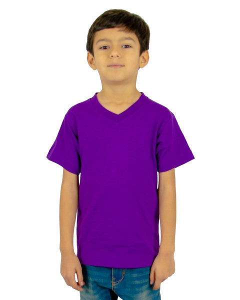6.0 oz Kids' V-Neck