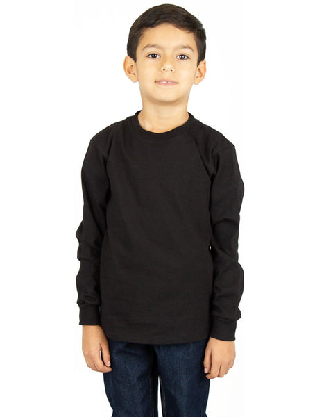 6.0 oz Kids' Crew Long Sleeve