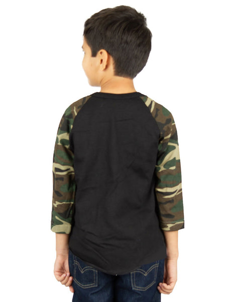 Black and Camo Green