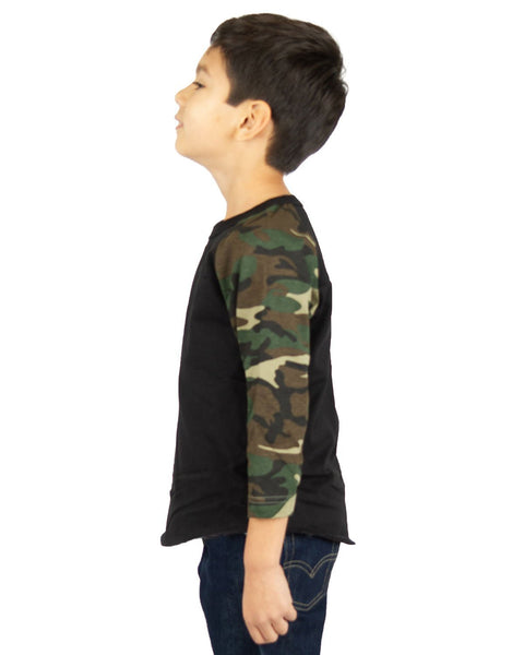 Black and Camo Green