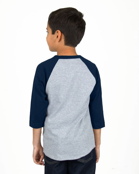Heather Grey and Navy