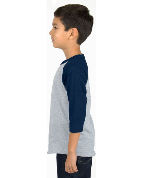 Heather Grey and Navy