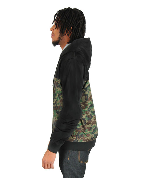 Black and Camo Green